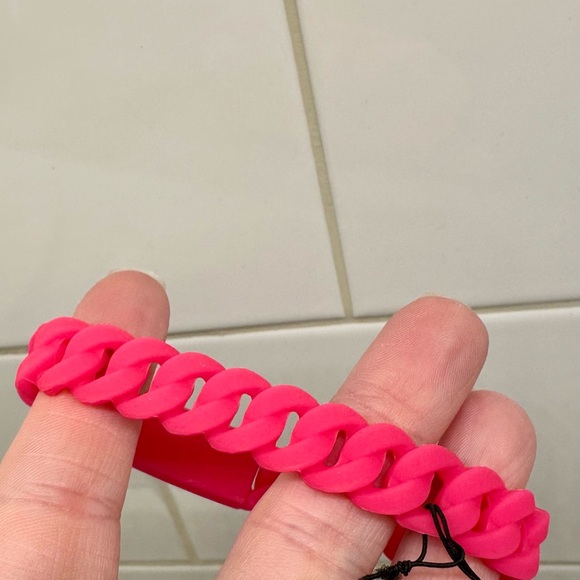 Pink Braided Bracelet - Picture 5 of 7